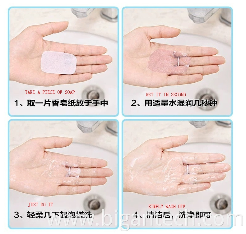 Paper Soap